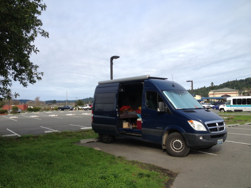 Car fixin, Move helpin, Bird watchin, Parking lot sleepin