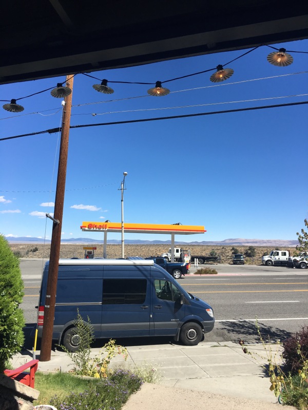 One last bit down 395 before wrapping up my Big Adventure