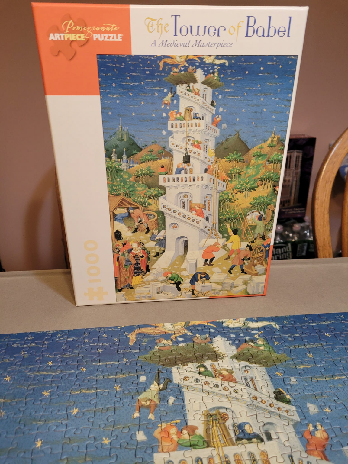 Tower of Babel jigsaw puzzle